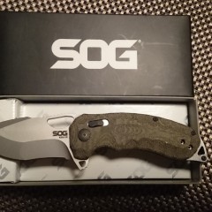 Нож SOG KIKU XR SATIN 12-27-01-57